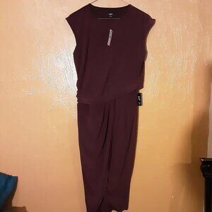 EXPRESS WOMEN'S BROWN DRESS SIZE XS BRAND NEW